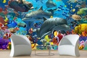 Coral Sea Wall Mural by David Penfound - Mod7