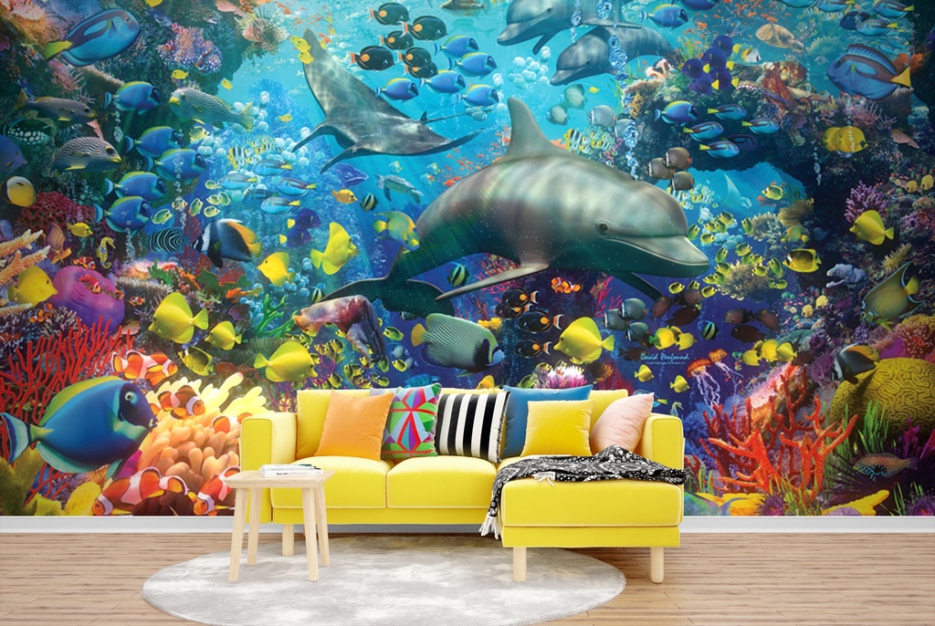 The Red Sea Wall Mural by David Penfound - Mod5