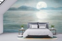Half Moon Dream Wall Mural by Danhui Nai