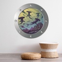 Hammerhead Sharks Porthole Wall Sticker
