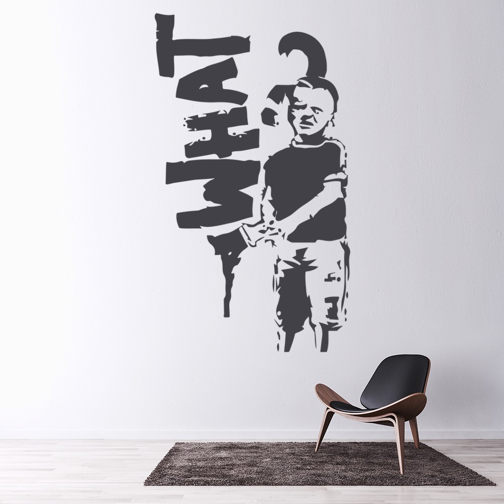 What Banksy Wall Sticker