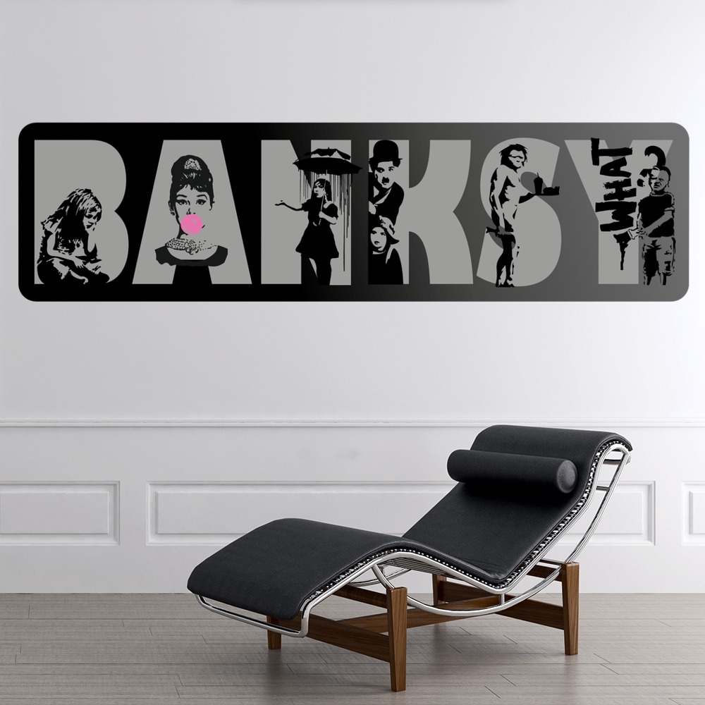 Signature Banksy Wall Sticker | Icon Wall Stickers