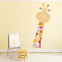 Peek A Boo Giraffe Nursery Wall Sticker