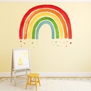 Rainbow & Stars Nursery Wall Sticker