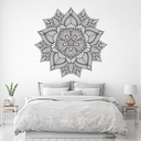 Black & White Mandala Wall Sticker