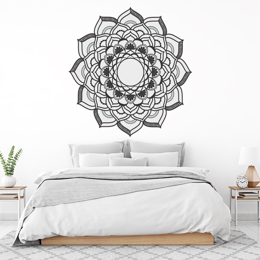 Black & White Mandala 3 Wall Sticker