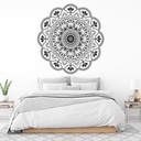 Black & White Mandala 4 Wall Sticker