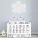 Cloud & Stars Nursery Decor Wall Sticker