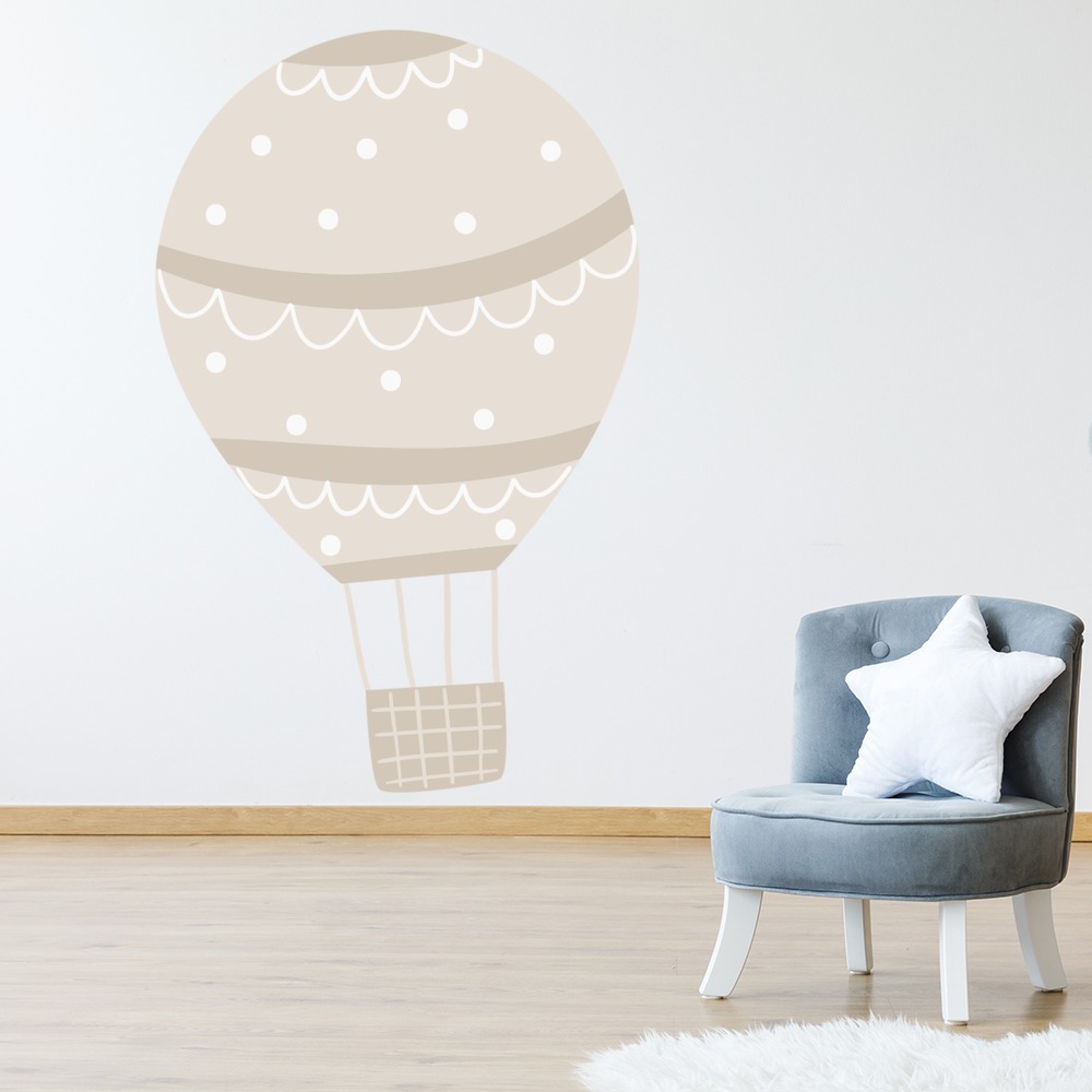 Hot Air Balloon Nursery Wall Sticker - Mod7