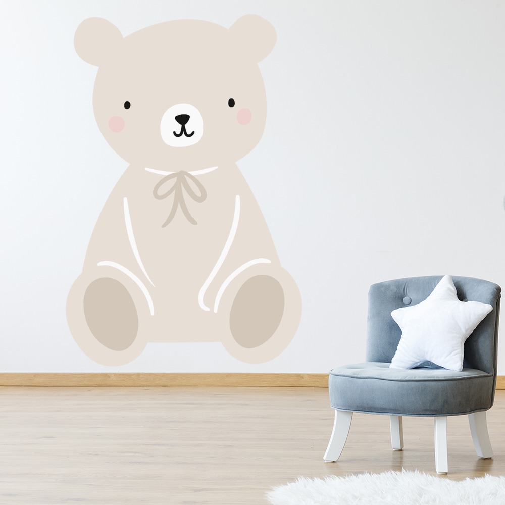 Teddy Bear Nursery Wall Sticker - Mod6