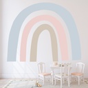 Pastel Rainbow Nursery Wall Sticker