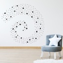 Galaxy Spiral Nursery Wall Sticker