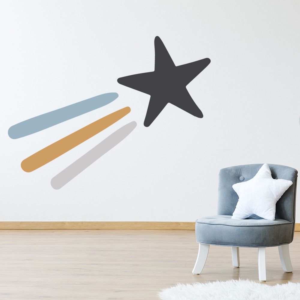 Shooting Star Nursery Wall Sticker