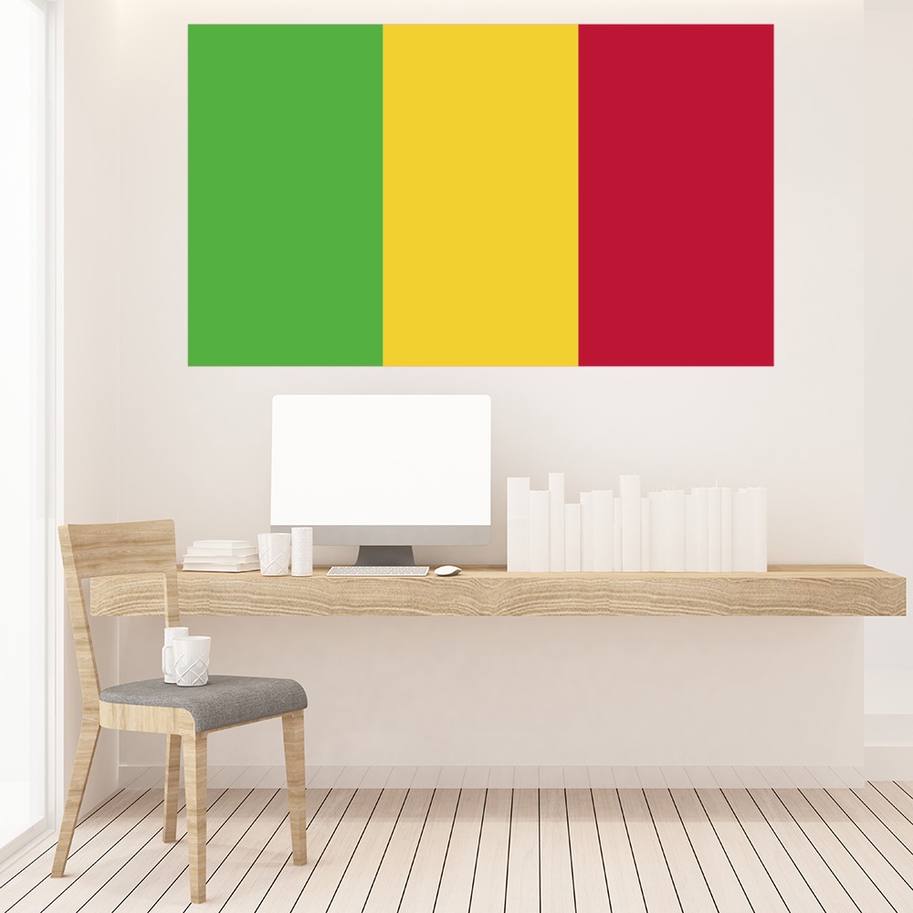 Mali Flag Wall Sticker | Icon Wall Stickers