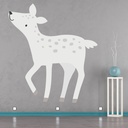 Woodland Deer Nursery Wall Sticker - Mod4