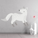 Winter Fox Woodland Nursery Wall Sticker