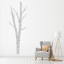 Grey Winter Tree Woodland Wall Sticker