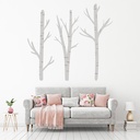 Winter Trees Woodland Wall Sticker