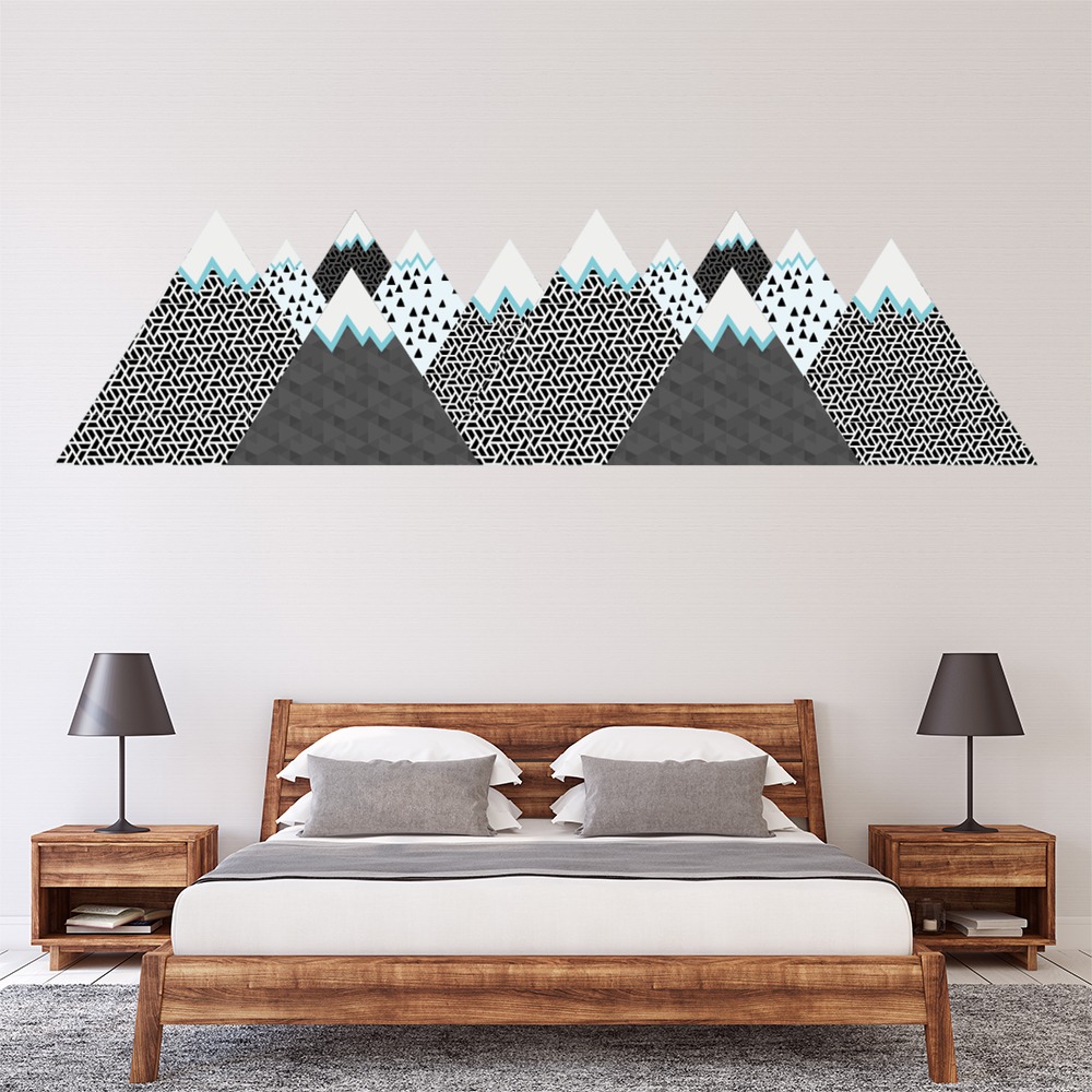 Mountain Range Nursery Decor Wall Sticker