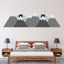 Mountain Range Nursery Decor Wall Sticker