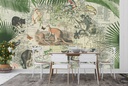 Australia Map and Animals Wall Mural by Andrea Haase