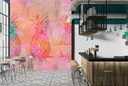 Pineapple Wall Mural by Andrea Haase