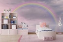 Rainbow Pink Wall Mural by Andrea Haase