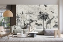 Wild Animals Journey Wall Mural by Andrea Haase