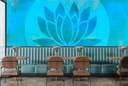 Zen Lotus Wall Mural by Andrea Haase