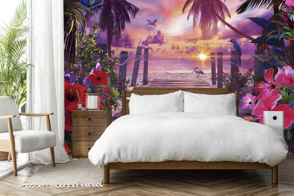 Beach Wall Mural by David Penfound