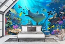 Coral Sea Wall Mural by David Penfound - Mod8