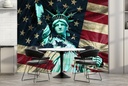 Liberty Flag Wall Mural by David Penfound
