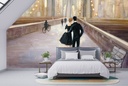 Bridge to New York Wall Mural by Julia Purinton