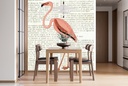 Floridian Newsprint Wall Mural by Katie Pertiet