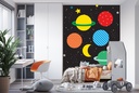 Outer Space Wall Mural by Ann Kelle