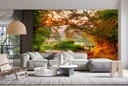 Country Lane at Sunset Wall Mural by Andrew Roland