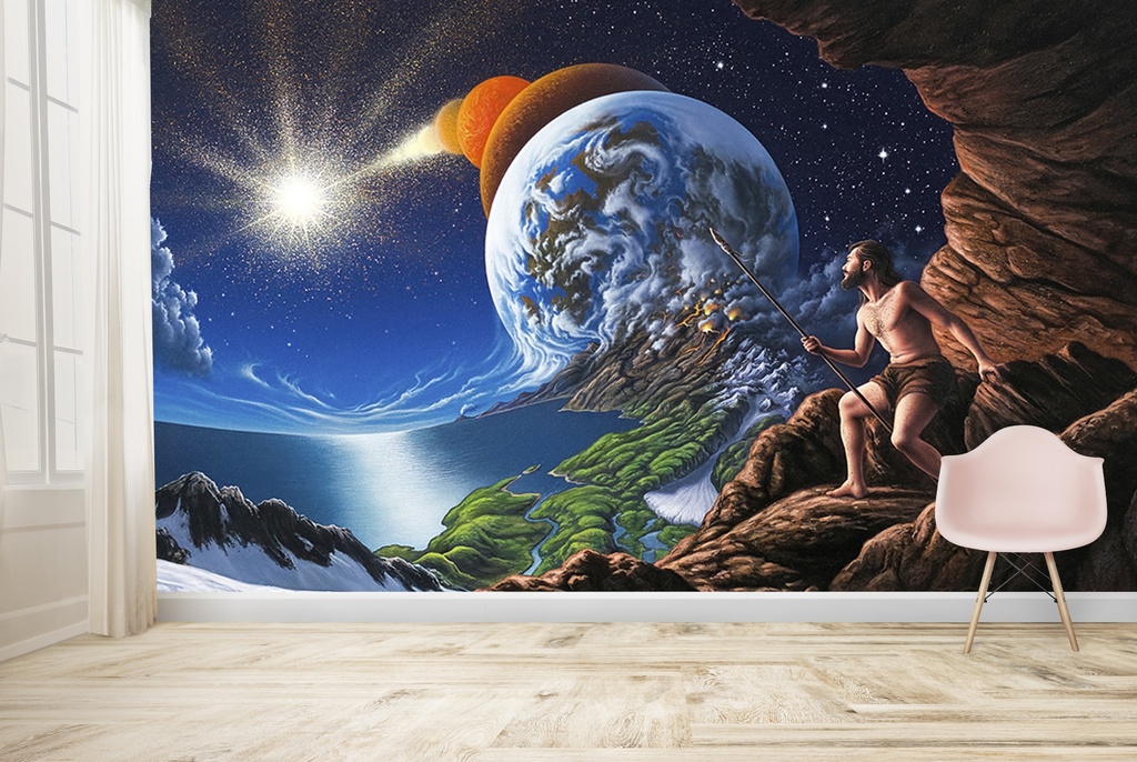 Creation Wall Mural by Jerry Lofaro