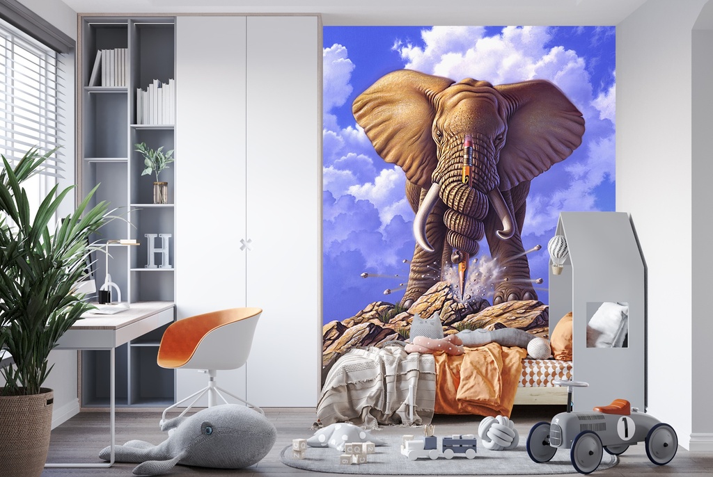 Determination Wall Mural by Jerry Lofaro