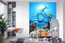Ocean Life Wall Mural by Jerry Lofaro
