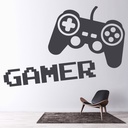 Gamer Controller Gamer Kids Wall Sticker