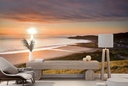 Sunset from Potters Hill Wall Mural by Andrew Wheatley