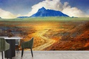 Golden Road Wall Mural by Chris Vest
