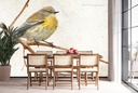 Warbler Wall Mural by Chris Vest