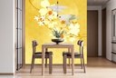 Mandarin Branches Wall Mural by Evelia Designs