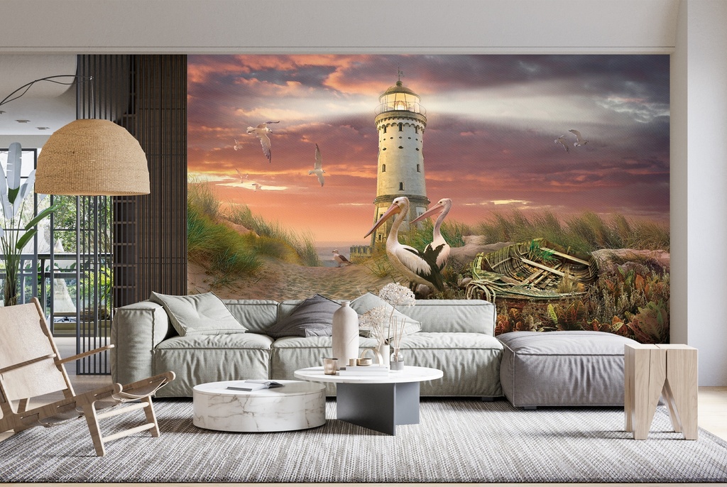 Last Light Wall Mural by Steve Hunziker