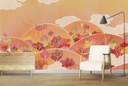 Autumn Hill Wall Mural by Zigen Tanabe