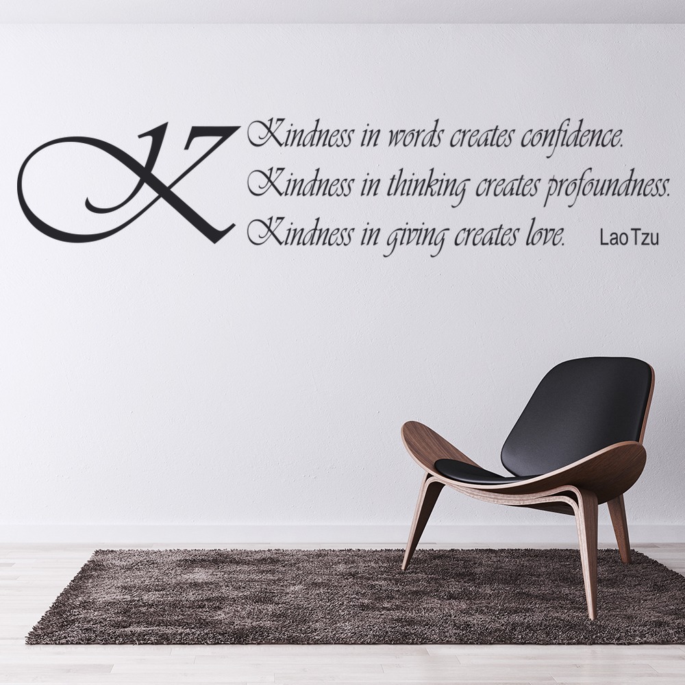 Kindness Lao Tzu Quote Wall Sticker