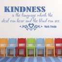 Kindness Mark Twain Quote Wall Sticker