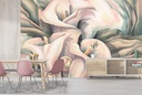 Delight in Love Wall Mural by Jody Bergsma