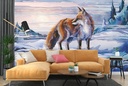 The Silent Observer Wall Mural by Jody Bergsma